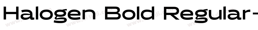 Halogen Bold Regular字体转换 Halogen Bold Regular字体转换
